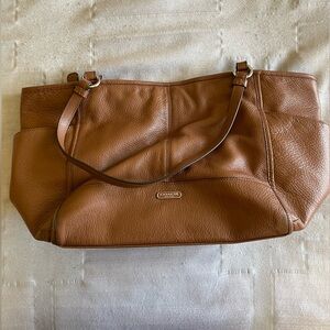 Coach Light Brown Purse
